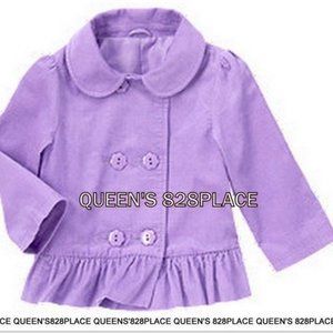 NWT Gymboree Girls 12-24 Months Purple Jacket